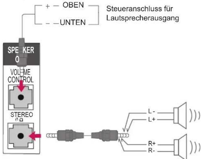 LG 22LT640H - Einrichten des Lautsprecherausgangs - 1