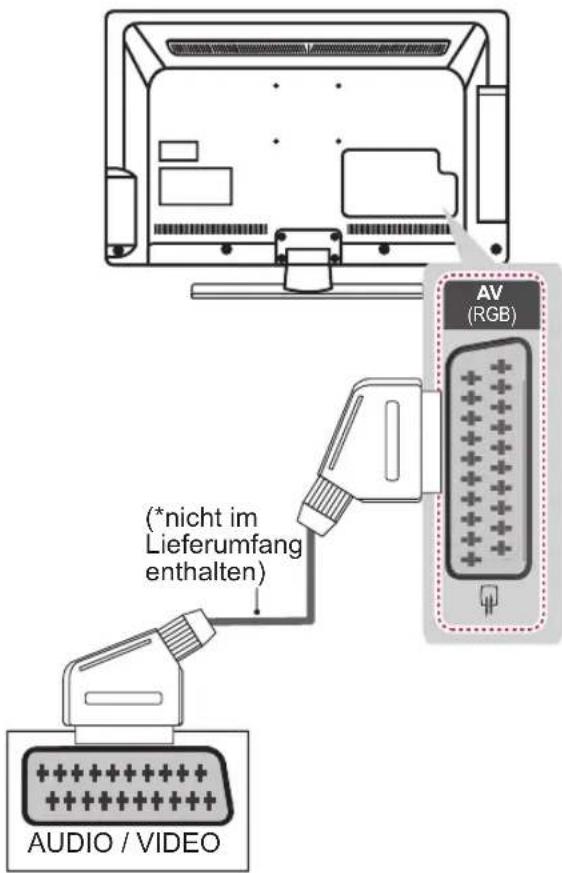 LG 22LT640H - Euro-Scart-Anschluss - 1