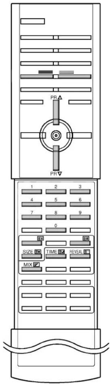 LG RE-44NB10RB - Special teletext functions - 1
