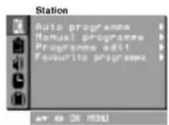 LG RE-44NB10RB - Setting up TV stations - 1