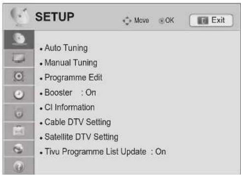 LG 47LW650G - SETUP Settings - 1