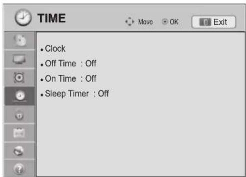 LG 47LW650G - TIME Settings - 1