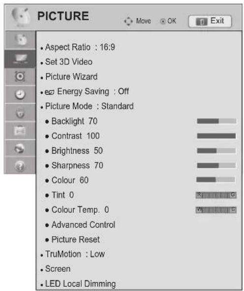 LG 47LW650G - PICTURE Settings - 1