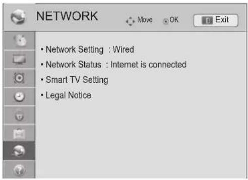 LG 47LW650G - NETWORK Settings - 1