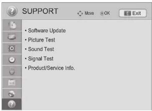 LG 47LW650G - SUPPORT Settings - 1