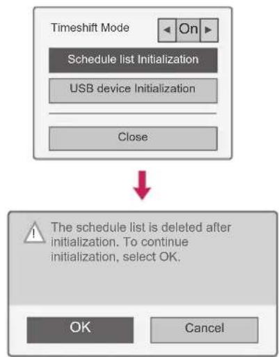 LG 47LW650G - Schedule List Initialization - 1