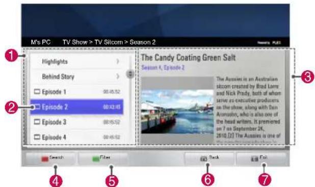 LG 47LW650G - Using TV Programme Section - 2