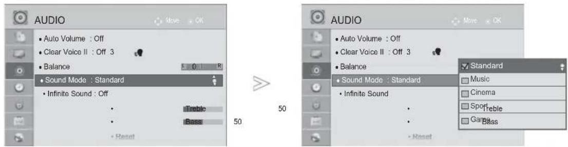 LG 47LE7800 - SOUND & LANGUAGE CONTROL - 1