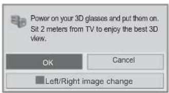 LG 47LE7800 - Select Setting Left/Right or Left/Right image change. - 3