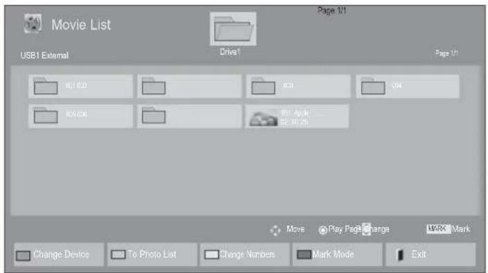 LG 47LE7800 - ■ When playing movie files - 1
