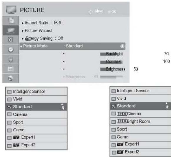 LG 47LE7800 - Picture Mode-Preset - 2