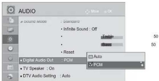 LG 47LE7800 - SELECTING DIGITAL AUDIO OUT - 2