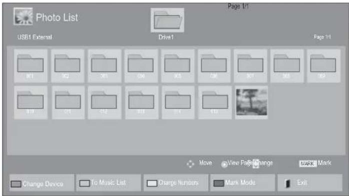 LG 47LE7800 - ■ When playing photo files - 1