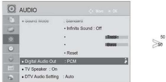 LG 47LE7800 - SELECTING DIGITAL AUDIO OUT - 1