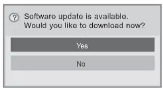 LG 47LE7800 - ■ When setting "Software Update" - 1