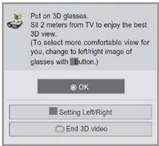 LG 47LE7800 - Select Setting Left/Right or Left/Right image change. - 1