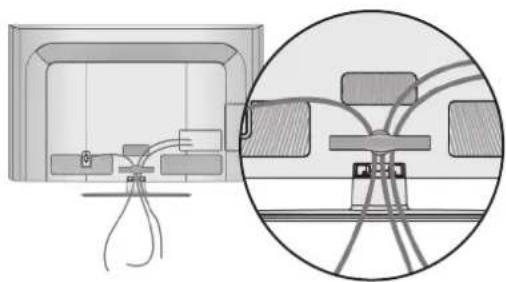 LG 42LE4508 - BACK COVER FOR WIRE ARRANGEMENT - 3