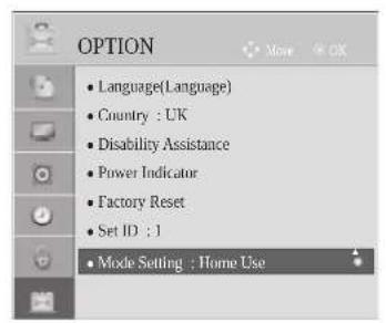LG 42LE4508 - MODE SETTING - 1