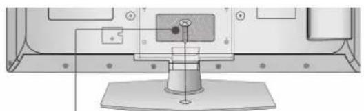 LG 42LE4508 - ATTACHING THE TV TO A DESK (Only 32LE3\*\*\*, 32LE4\*\*\*, 32LE5\*\* - 1