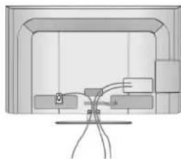 LG 42LE4508 - BACK COVER FOR WIRE ARRANGEMENT - 1