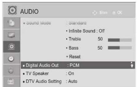 LG 37LE4508 - SELECTING DIGITAL AUDIO OUT - 1