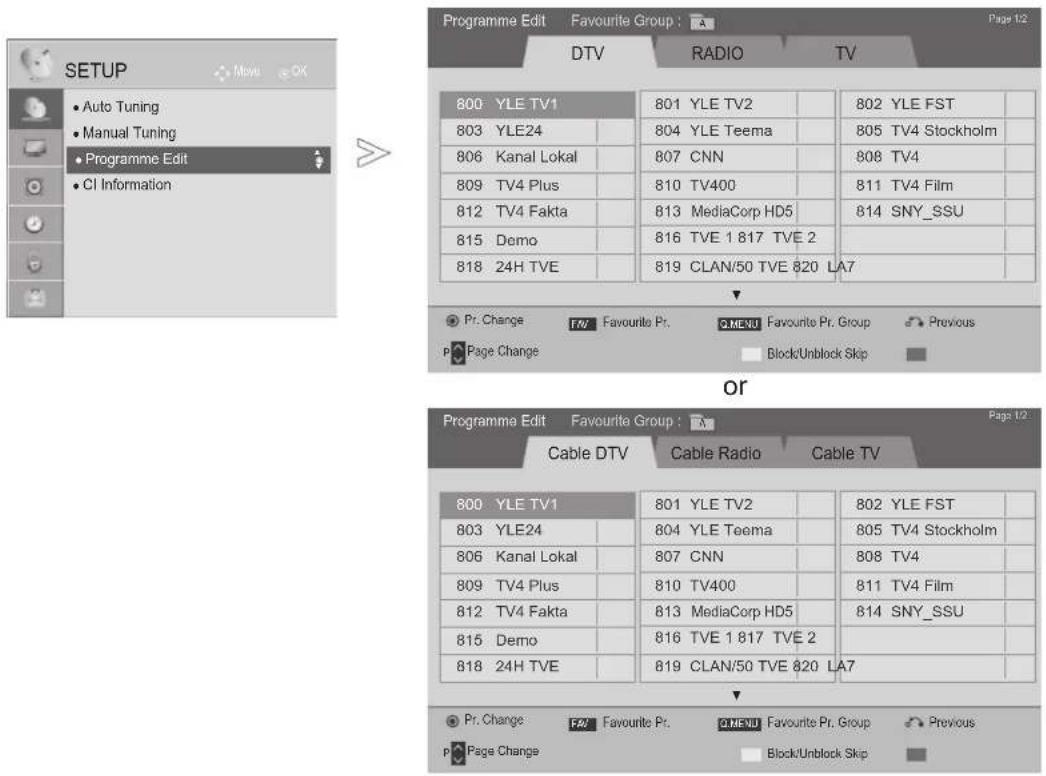 LG 37LE4508 - PROGRAMME EDIT - 1