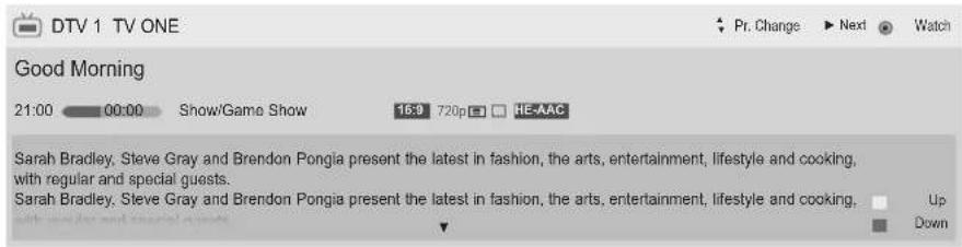 LG 37LE4508 - EPG(ELECTRONIC PROGRAMME GUIDE) (IN DIGITAL MODE) - 1