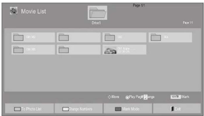 LG 37LE4508 - ■ When playing movie files - 1