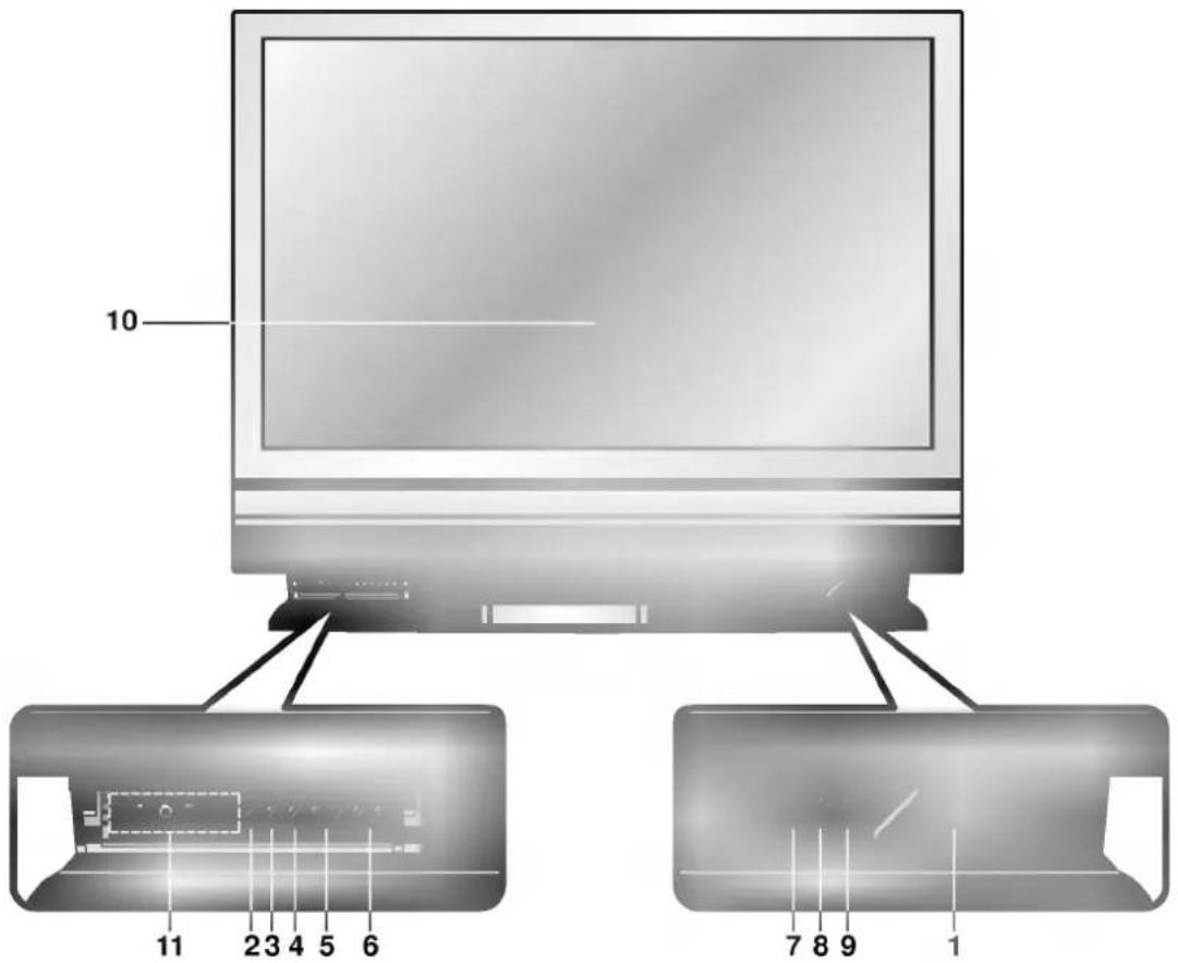 LG RE-44SZ20RD - Передняя панель - 1
