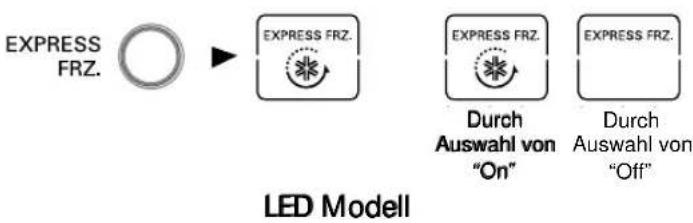 LG GR-B429BNRW - Schnellgefrierfach - 1