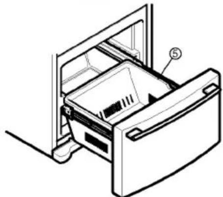 LG GR-B218JUAA - Schublade einsetzen - 3