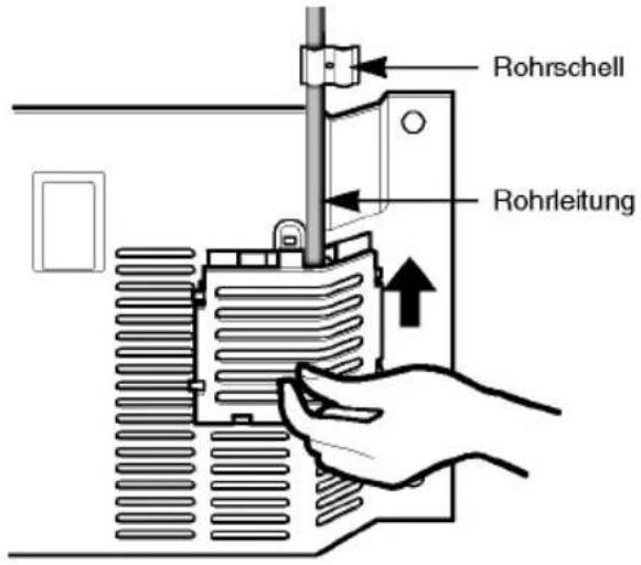 LG GR-B218JUAA - SCHLIEßen SIE DIE ROHRLEITUNG AN DEN KÜHLSCHRANK AN - 5