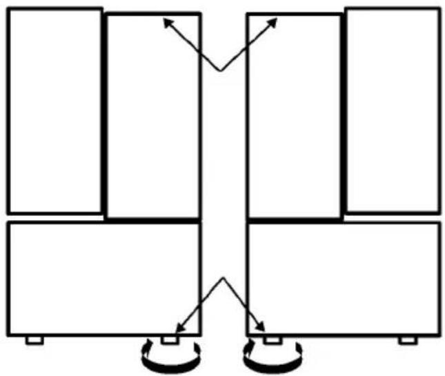 LG GR-B218JUAA - Ebene Ausrichtung - 1