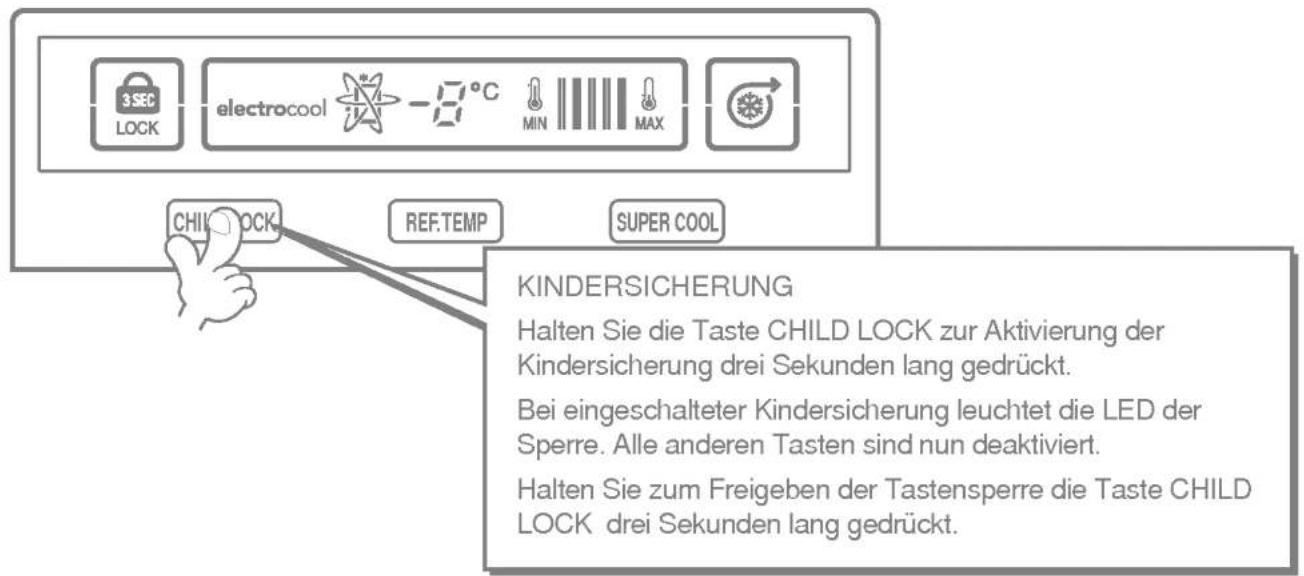 LG GR-652JLPK - KINDERSICHERUNG - 1