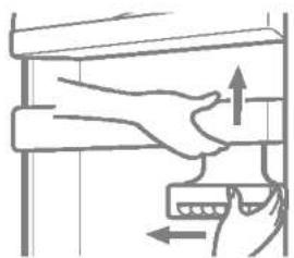 LG GR-469BTKA - Beweglicher Korb - 1