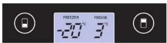 LG GB7143PVRZ - Wie Sie die Temperatur im Kühl- und Gefrierfach einstellen - 1
