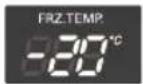 LG GB2129BLCW - Temperatureinstellung - 8