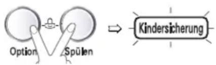 LG WD-14317RDK - Kindersicherung Spülen - 2