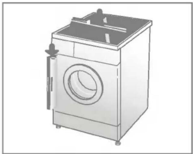 LG WD-12126RD - Nivellieren - 1