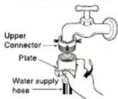 LG WD-1270QDT - ■ Normal Tap without thread & screw type inlet hose - 3
