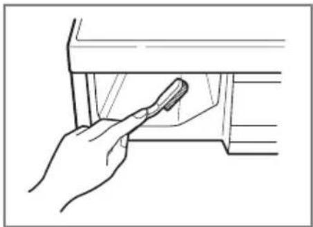 LG WD-1270QDT - ■ The drawer recess - 1