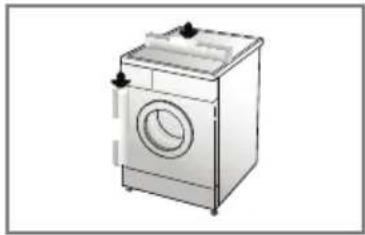 LG WD-1270QDT - ■ Level adjustment - 1