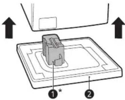 LG FV1450S2K - Lifting the Appliance Off the Foam Base - 1