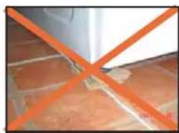LG FV1408S4V - Check for humidity or any foreign objects under the feet. - 3