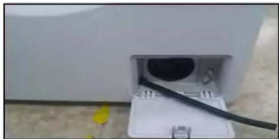 LG FV1408S4V - Removing method of remained water - 1