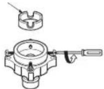 LG F1409DPRW - Type-C : Connecting one touch type hose to tap without thread - 2