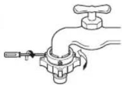 LG F1409DPRW - Type-C : Connecting one touch type hose to tap without thread - 3