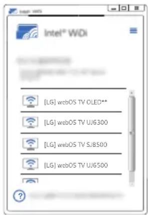LG 32LJ600B - WiDi (Wireless Display) Setting - 2