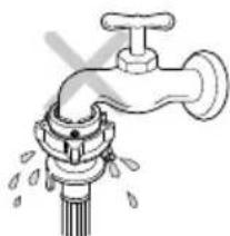 LG WTL-15KG - Check for water leakage - 1