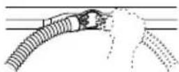 LG WTL-15KG - Place the Drain Hose - 1